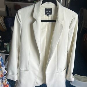Love Tree White Blazer